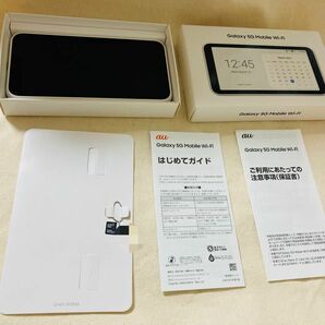 サムスン Galaxy 5G Mobile Wi-Fi SCR01 SIMフリー ホワイト A3955