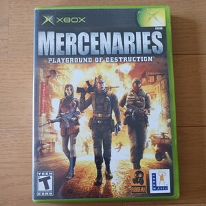 MERCENARIES XBOX North America version 