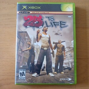 25 TO LIFE XBOX North America version 