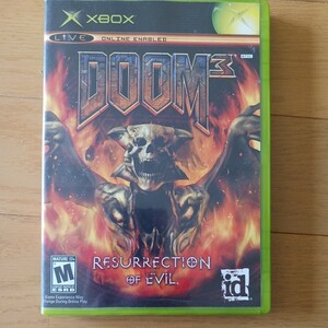 DOOM 3 RESURRECTION OF EVIL XBOX Северная Америка версия 