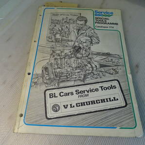 BL Cars Service Tools/V L CHURCHILL社/カタログ  2404-BOOKの画像1
