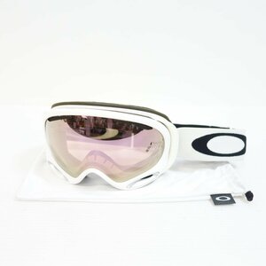 中古 2014年頃 OAKLEY フリーサイズ ソフトケース付き スキー スノーボード ゴーグル オークリー