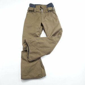 Используется около 2018 года Fournine Khaki Men's Size Size Snowboard Pan Tsuwear Four Nine