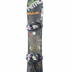 中古 11/12 NITRO SLASH 171cm FLUX DISTORTION ビンディング付き スノーボード ナイトロ スラッシュ フラックスの画像1