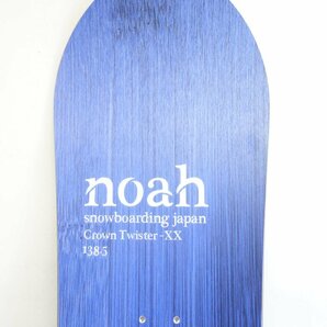 中古 国産 22/23 Noah Snowboarding Japan Crown Twister XX 138.5cm スノーボード ノア ジャパン クラウン ツイスターの画像2