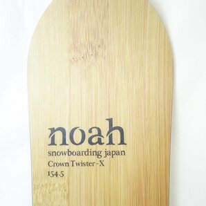 中古 国産 22/23 Noah Snowboarding Japan Clown Twister X 154.5cm スノーボード ノア ジャパン クラウン ツイスターの画像2