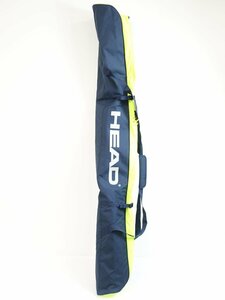 中古 23/24 HEAD SINGLE SKIBAG (約)175cm×14cm×25cm 大型スキーケース ヘッド シングルスキーバッグ