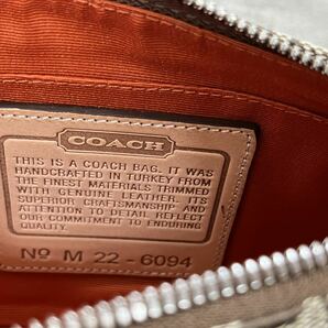 COACH コーチ アクセサリーポーチ 6094 中古品の画像10