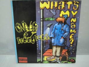 12inch UK 英 Snoop Doggy Dogg - What's My Name 1993 West Hip Hop