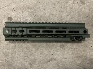 GEISSELE タイプ SMR MK4 FEDERAL 9.5インチ M-lok ハンドガード レプリカ OD 中古　FBI HRT