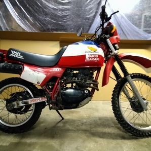 【書あり】【レストア・部品取り用】HONDA XL250R パリダカ【実働】の画像2