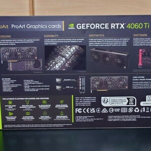 【未開封未使用品】ASUS ProArt GeForce RTX4060Ti 16GB OCモデルの画像2