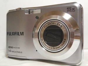 単三仕様 デジカメ FUJIFILM PinePix AX600 シルバー (14.0メガ) 5347