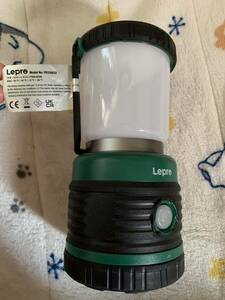 美品　Lepre LEDランタン キャンプ 超高輝度1500ルーメン アウトドア 電池式 