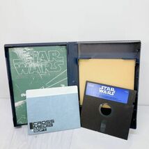 3728.PCゲーム 5FD 2HD STARWARS スターウォーズ アタックオンザデススター PC9801VX以降 ビクター 動作未確認 ジャンク_画像6