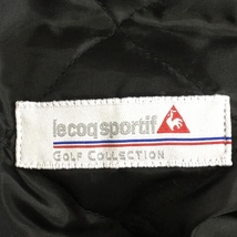 【超美品】le coq sportif ルコック 中綿スカート 黒×レッド ポケットチェック柄 レディース 11 ゴルフウェア_画像3