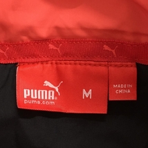 プーマ 2WAYジャケット 黒×ピンク ハイネック 袖着脱可 裏地付き メンズ M ゴルフウェア PUMA_画像6