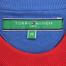 トミーヒルフィガー セーター レッド×白 一部シースルー レディース M ゴルフウェア Tommy Hilfiger Golf_画像3