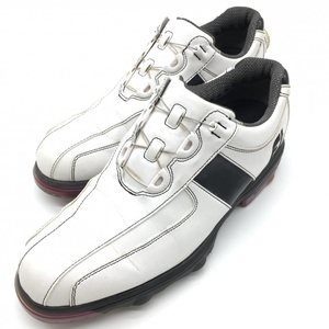 フットジョイ ゴルフシューズ 白×パープル 59945J BOA メンズ 26,0 ゴルフウェア FootJoy