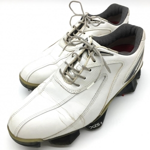 【美品】フットジョイ ゴルフシューズ 白 52138J メンズ 26 ゴルフウェア FootJoy