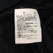 マンシングウェア 半袖ハイネックシャツ ネイビー ハーフジップ レディース M ゴルフウェア Munsingwear_画像7