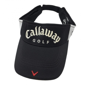  Callaway козырек чёрный × белый цельный Logo .... свободный Golf одежда Callaway