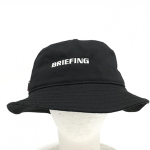 [ super-beauty goods ] Briefing hat black tea installation possible L Golf wear 2022 year of model BRIEFING