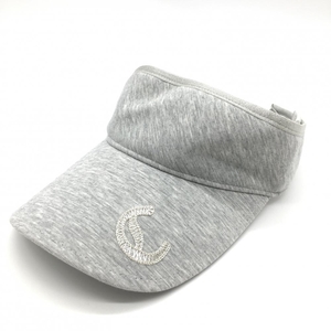 [ beautiful goods ] Callaway sun visor . light gray rear rubber Logo ....FR Golf wear Callaway