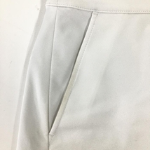 パーリーゲイツ プリーツスカート 白×レッド 裾ロゴ レディース 1(M) ゴルフウェア PEARLY GATES_画像6