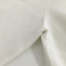 【美品】アディダス セーター 白×杢グレー ニット ウール混 メンズ M/M ゴルフウェア adidas_画像7