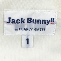 ジャックバニー ショートパンツ 白 バックロゴ刺しゅう 5ポケット レディース 1(M) ゴルフウェア Jack Bunny_画像4