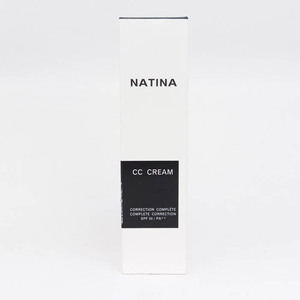 ナティナ CCクリーム 化粧クリーム 未使用 韓国コスメ CO レディース 50mlサイズ NATINA