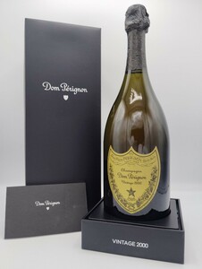 【未開栓】 ドン・ペリニヨン ヴィンテージ 2000 箱付き 冊子付き 750ml 12.5% Dom Perignon Vintage Brut シャンパン ドンペリ ●502