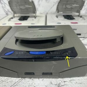 MYG-1678 激安 ゲー厶機 SEGA SEGASATURN 本体 5台 通電OK セガサターン レトロゲーム ジャンク 同梱不可の画像3