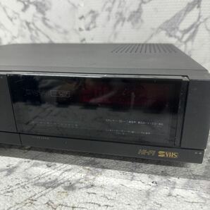 MYM4-186 激安 Victor Hi-Fi STEREO VIDEO CASSETTE RECORDER HR-S5000 ビデオデッキ 通電OK 中古現状品 ※3回再出品で処分の画像3