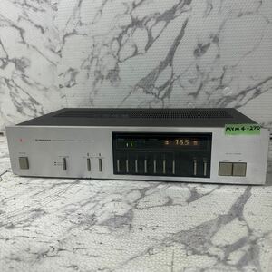 MYM4-270 激安 PIONEER SYNTHESIZED STEREO TUNER TX-7000 ステレオチューナー 通電OK 中古現状品 ※3回再出品で処分