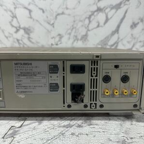 MYM4-311 激安 MITSUBISHI STEREO VIDEO CASSETTE RECORDER HV-S11 ビデオカセットレコーダー 通電不可 ジャンク品 ※3回再出品で処分の画像6