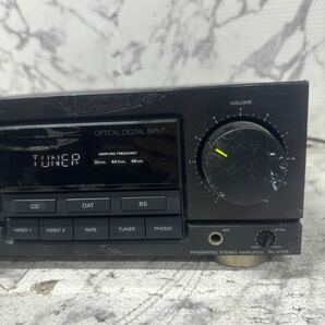 MYM4-343 激安 SONY INTEGRATED STEREO AMPLIFIER TA-V725 ステレオアンプ 通電OK 中古現状品 ※3回再出品で処分の画像3