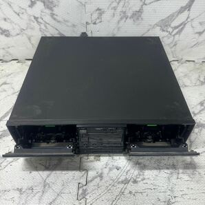 MYM4-374 激安 KENWOOD STEREO DOUBLE AUTO REVERSE CASSETTE DECK X-7i ダブルカセットデッキ 動作未確認 中古現状品 ※3回再出品で処分の画像4