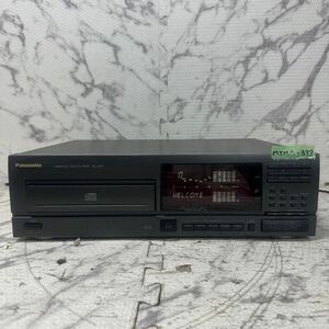 MYM4-377 激安 Panasonic COMPACT DISC PLAYER SL-D50 CDプレーヤー 通電OK 中古現状品 ※3回再出品で処分