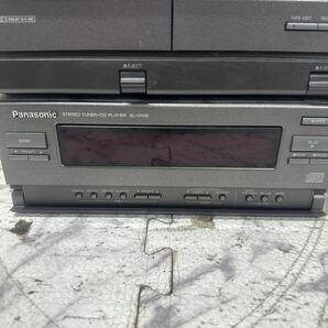 MYM4-419 激安 Panasonic SE-CH10/SU-CH10/RS-CH10/SL-CH10 アンプ カセットデッキ CDデッキ 動作未確認 中古現状品 ※3回再出品で処分の画像5