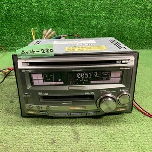 AV4-220 激安 カーステレオ CARROZZERIA PIONEER FH-P050MD EF PG 003502 CD MD FM/AM 本体のみ 簡易動作確認済み 中古現状品