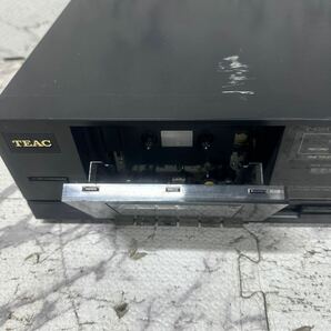 MYM4-477 激安 TEAC STEREO CASSETTE DECK V-455X カセットデッキ 通電OK 中古現状品 ※3回再出品で処分の画像3