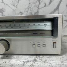 MYM4-480 激安 SONY FM-AM PROGRAM TUNER ST-515 プログラムチューナー 通電不可 ジャンク品 ※3回再出品で処分_画像3