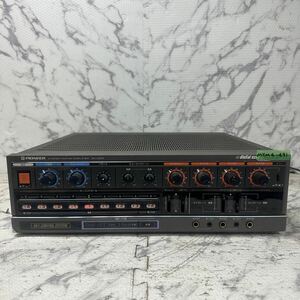 MYM4-491 激安 PIONEER STEREO MIXING AMPLIFIER SA-V20II ミキシング アンプ 通電OK 中古現状品 ※3回再出品で処分