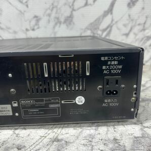 MYM4-492 激安 SONY VIDEO CASSETTE RECORDER WV-H4 ビデオカセットレコーダー 通電不可 ジャンク品 ※3回再出品で処分の画像8