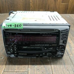 AV4-360 激安 カーステレオ KENWOOD DPX90 41102097 CD カセット FM/AM プレーヤー レシーバー 通電未確認 ジャンクの画像1