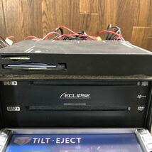 AV4-378 激安 カーナビ ECLIPSE H0043KJ001 UCNV884S UCNV884mk II DVDナビ ALPINE TUE-T330 地デジチューナー 簡易動作確認済 中古現状品_画像5