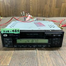 AV4-484 激安 カーステレオ TOYOTA TST-5170 08600-00710 122001-02100131 C5700496 カセット FM/AM デッキ 簡易動作確認済み 中古現状品_画像1