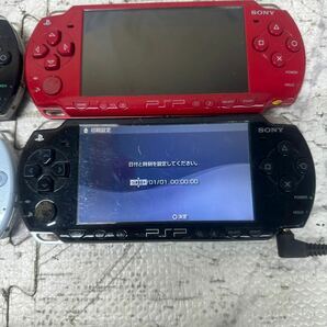 MYG-1560 激安 ゲー厶機 PSP 本体 SONY PSP-1000 PSP-2000 通電、起動OK 4点 まとめ売り ジャンク 同梱不可の画像2